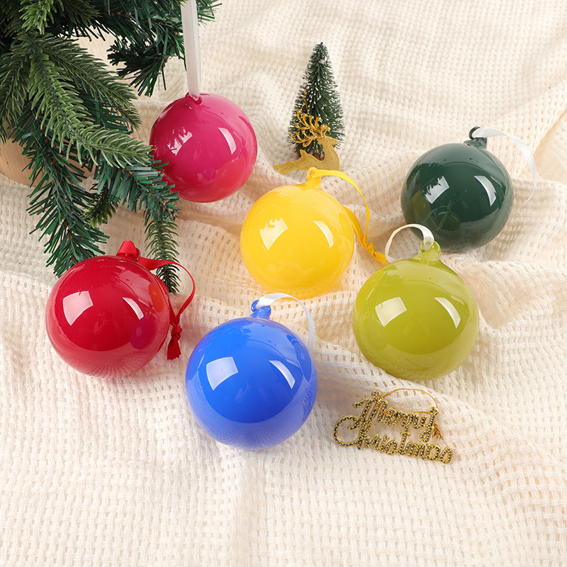 Christmas Glass Ornament Festive Christmas Ball