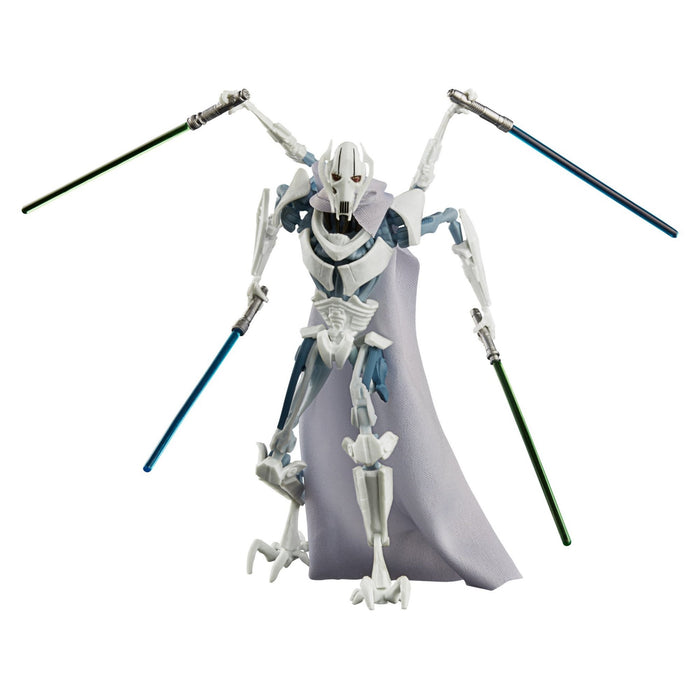 Star Wars: The Black Series Cartoon General Grievous (Tartakovsky Clone Wars) ** SUBSTANDARD PACKAGING **