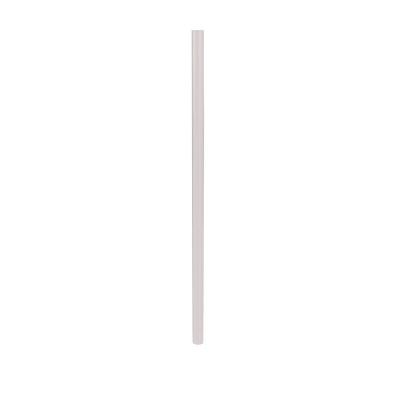 Poteau d'aluminium rond de 3'' pour enfouissement direct