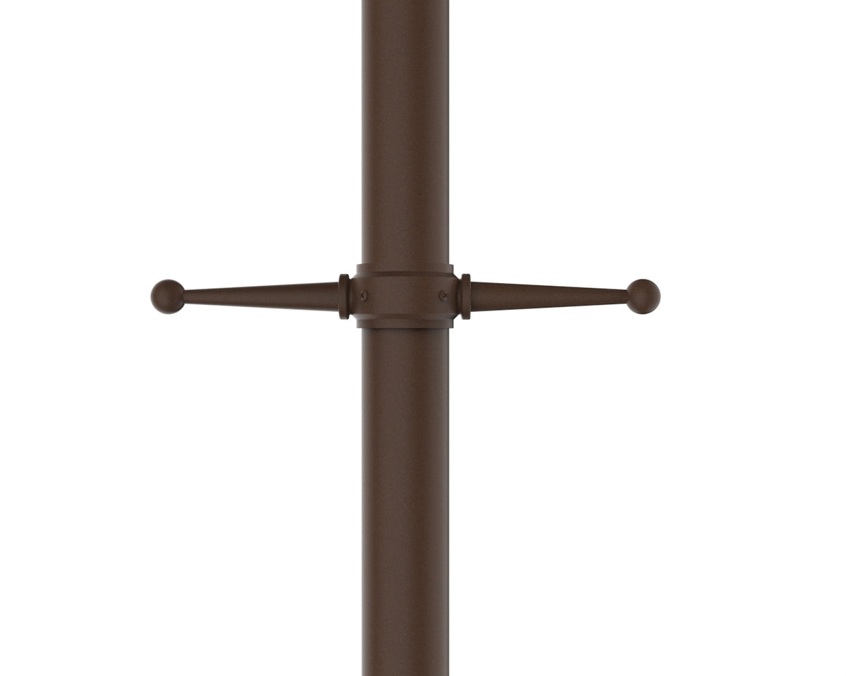 Traverse décorative pour poteaux 3" - 1173
