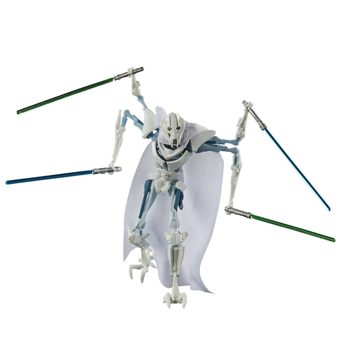 Star Wars: The Black Series Cartoon General Grievous (Tartakovsky Clone Wars) ** SUBSTANDARD PACKAGING **