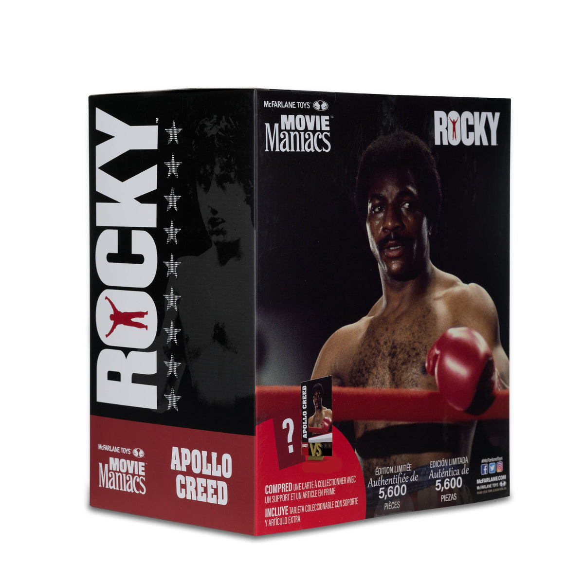 Rocky (1976) Apollo Creed 6in Posed Figure McFarlane Toys