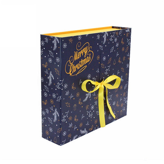 Christmas countdown calendar gift box
