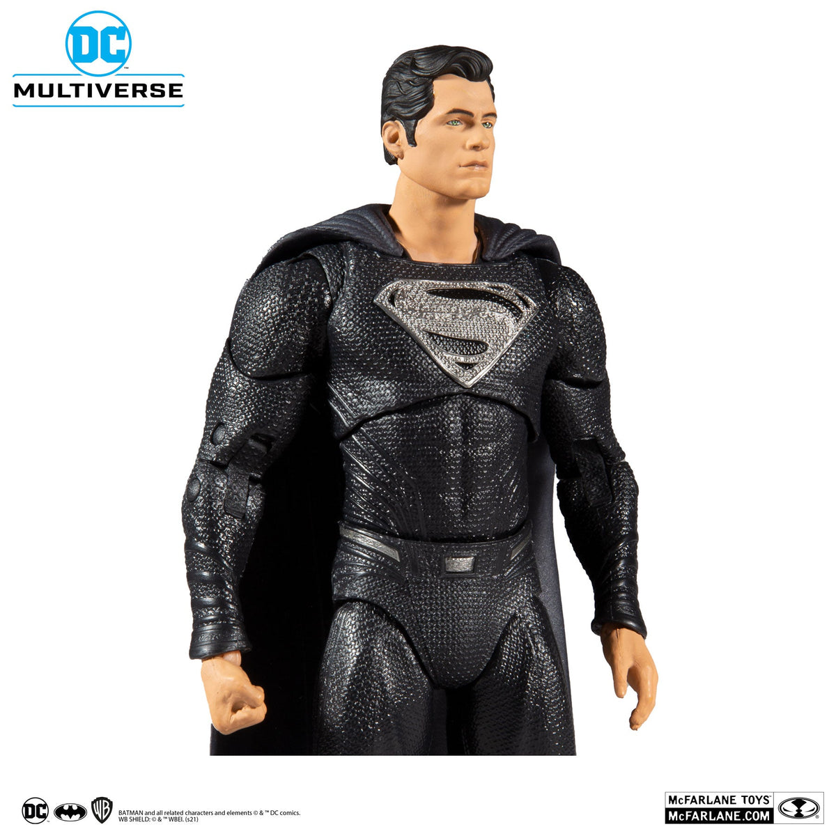 Superman Black Suit - DC Multiverse Justice League 2021