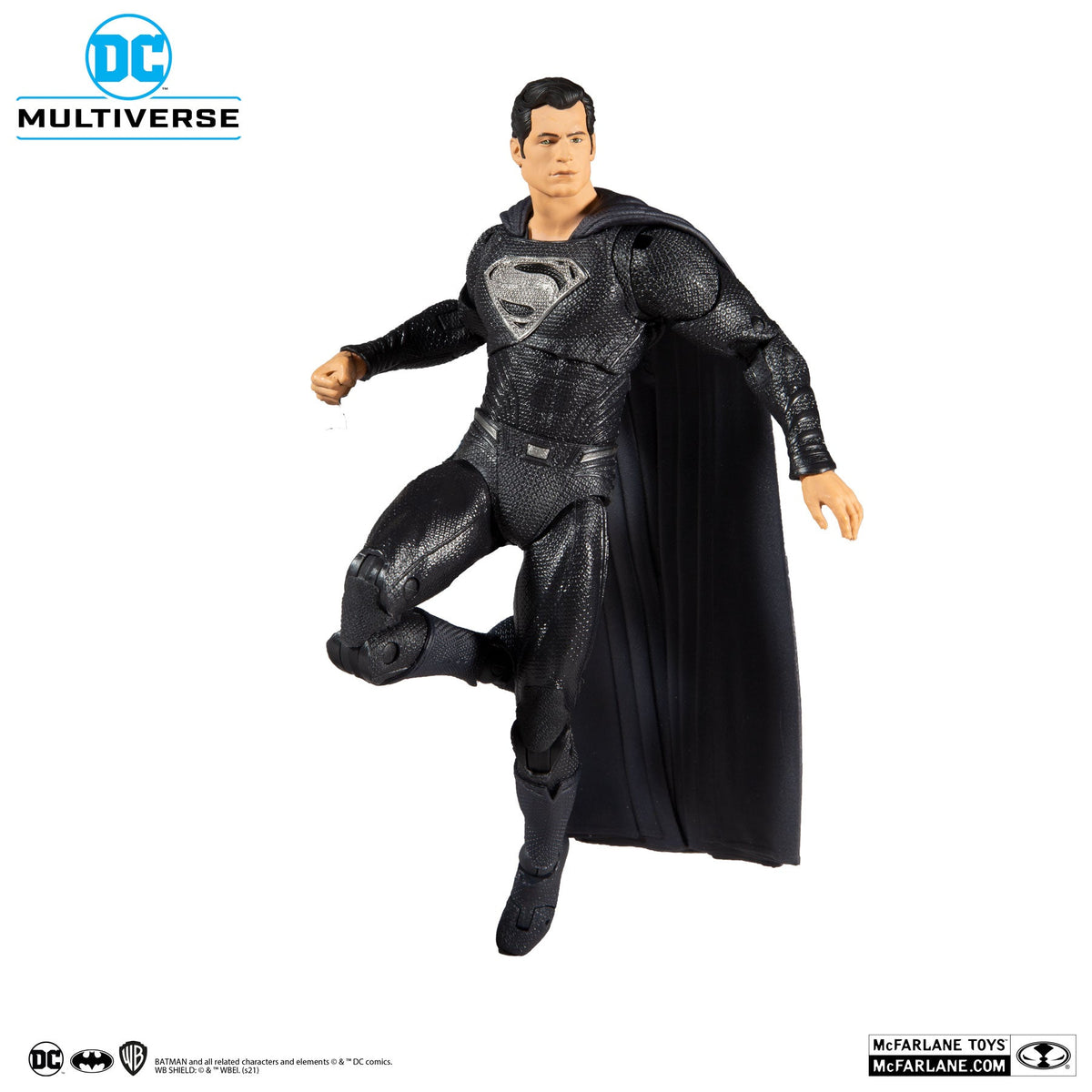 Superman Black Suit - DC Multiverse Justice League 2021