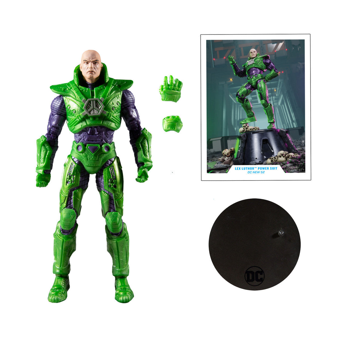 McFarlane Toys -  Lex Luthor w/Green Power Suit (DC Multiverse)