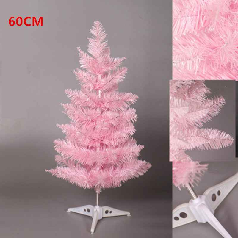 Pink Christmas Tree 60cm, Cherry Gradient Artificial Holiday Tree