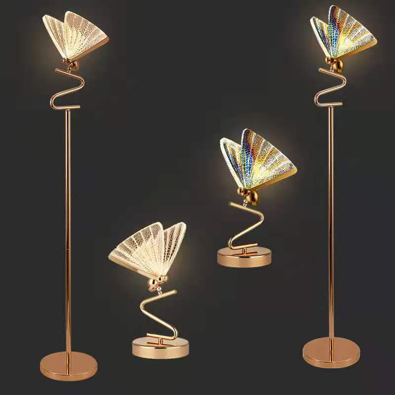 Butterfly Chandelier – Modern LED Pendant Light with Acrylic Shade for Living Room, Bedroom & Staircase