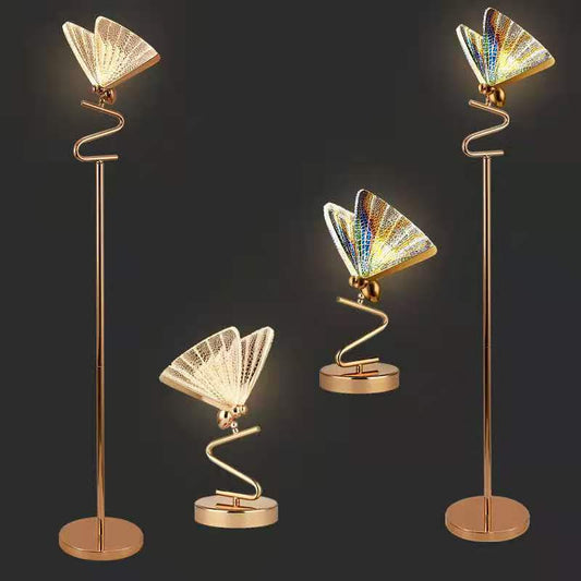 Butterfly Chandelier – Modern LED Pendant Light with Acrylic Shade for Living Room, Bedroom & Staircase