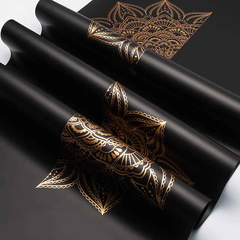Widened And Thickened Hot Golden Wear-resistant PU Polyurethane Rubber Yoga Mat