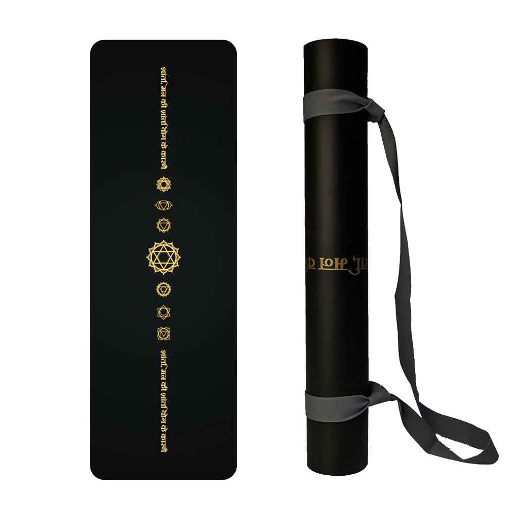 Widened And Thickened Hot Golden Wear-resistant PU Polyurethane Rubber Yoga Mat