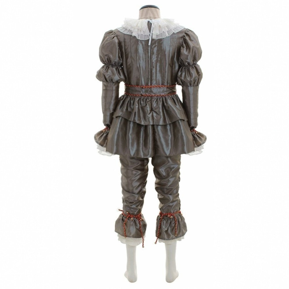 Women's Clown Cosplay Costume Set – Halloween Party Jester Outfit with Accessories