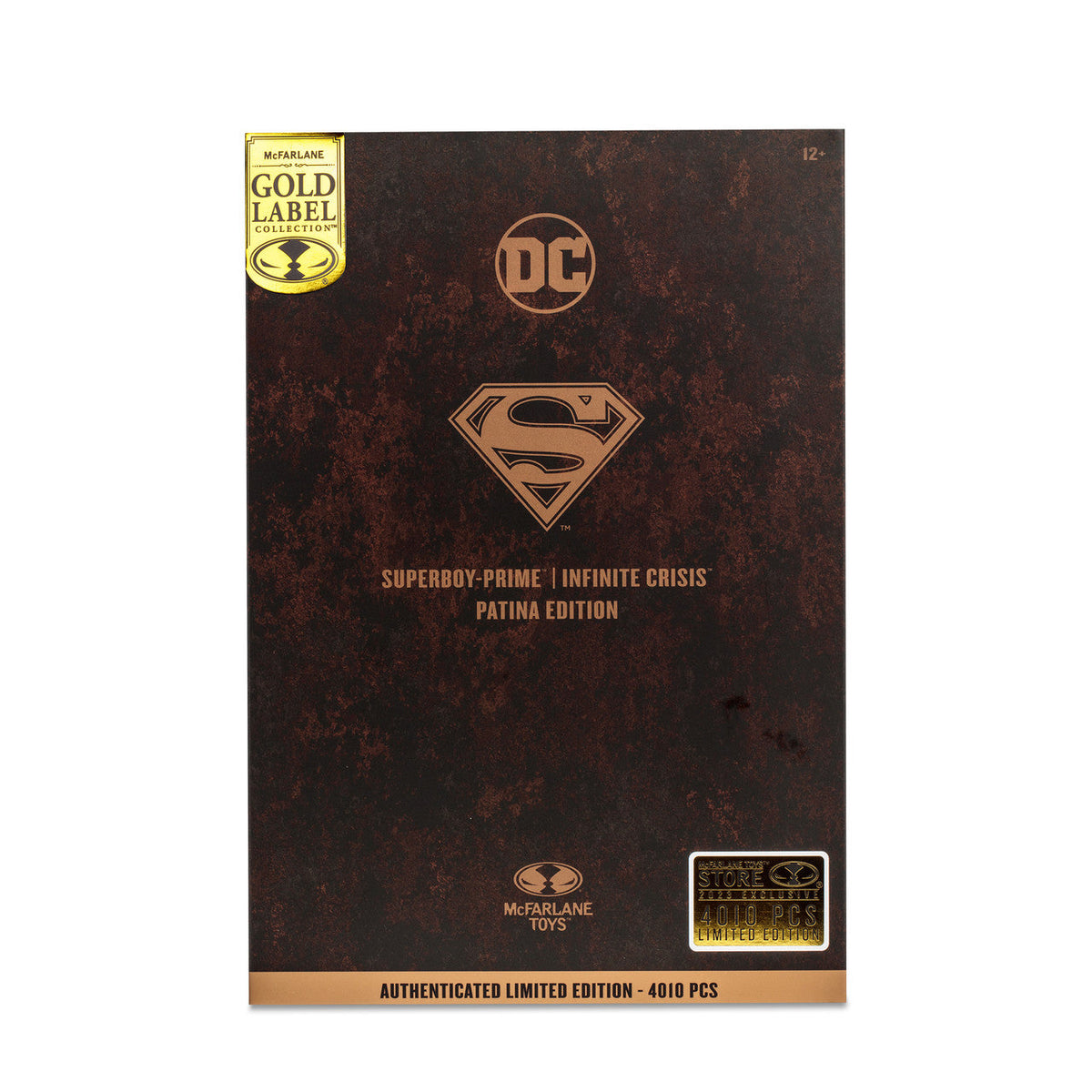 McFarlane Toys - Superboy-Prime - Infinite Crisis - Patina Edition Gold - Exclusive
