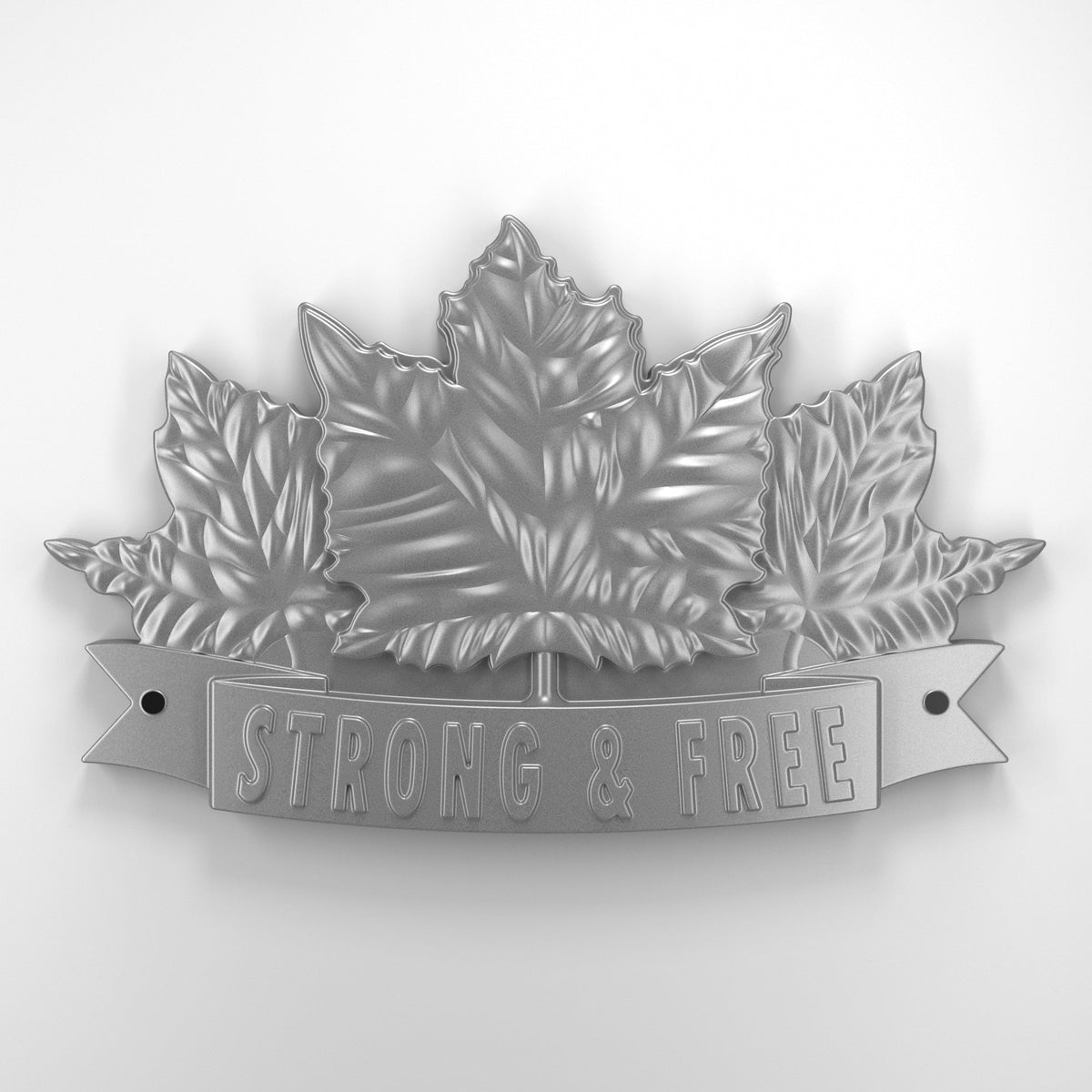 Strong and free • Plaque [1729]