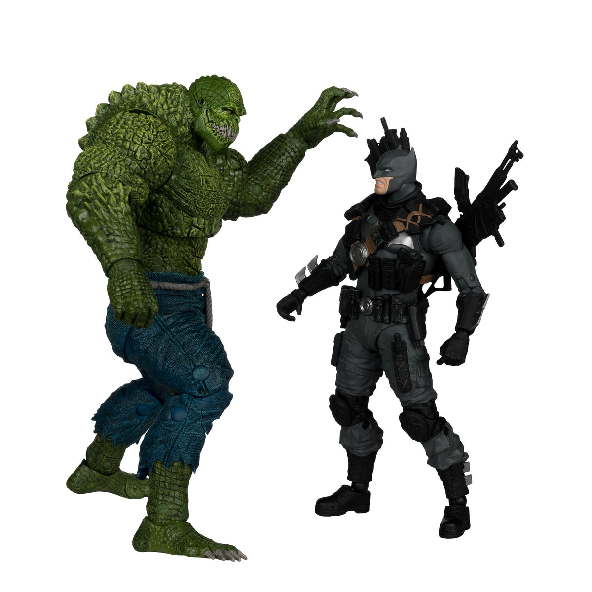 DC Multiverse Collector Edition - Dark Multiverse - The Grim Knight Vs. Killer Croc
