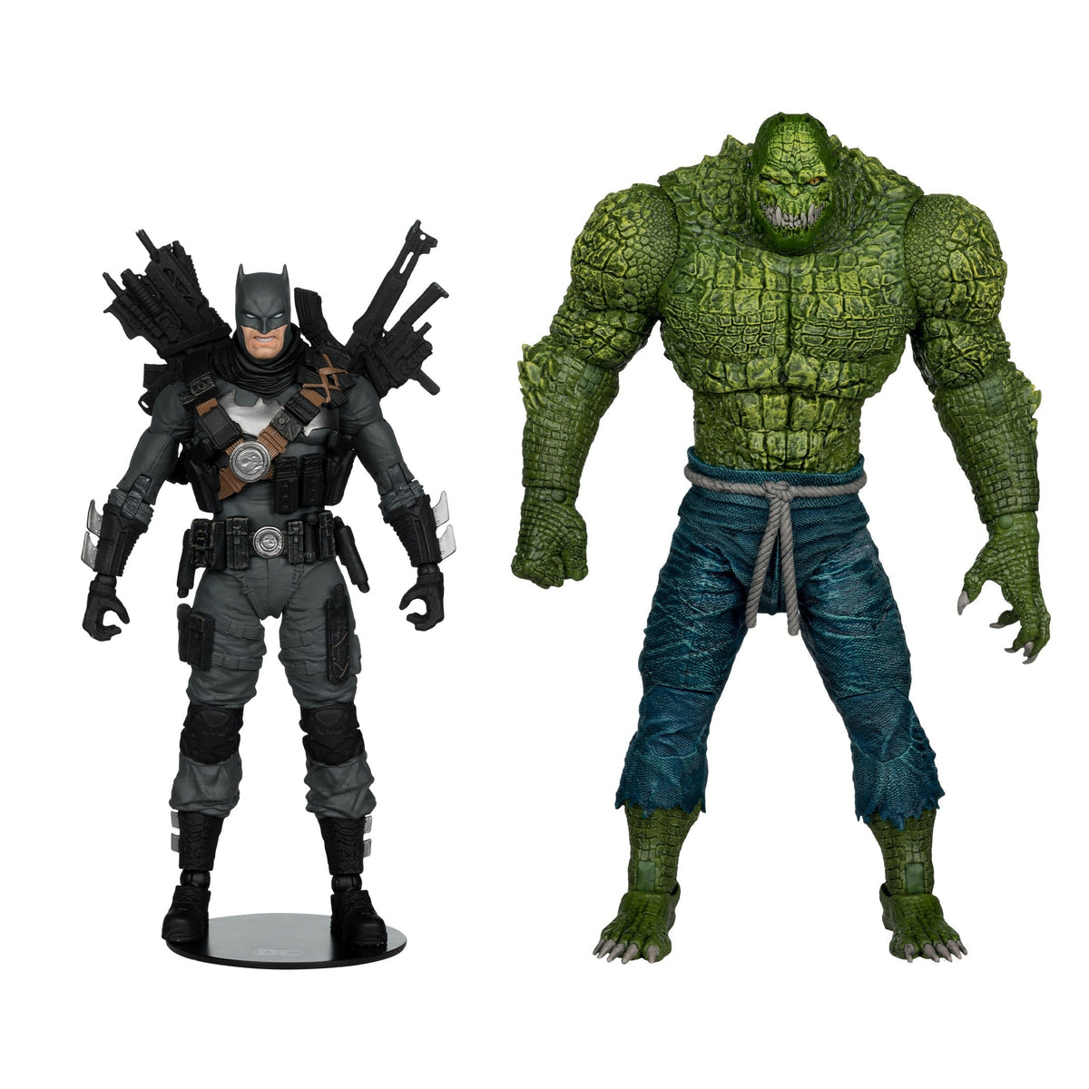 DC Multiverse Collector Edition - Dark Multiverse - The Grim Knight Vs. Killer Croc