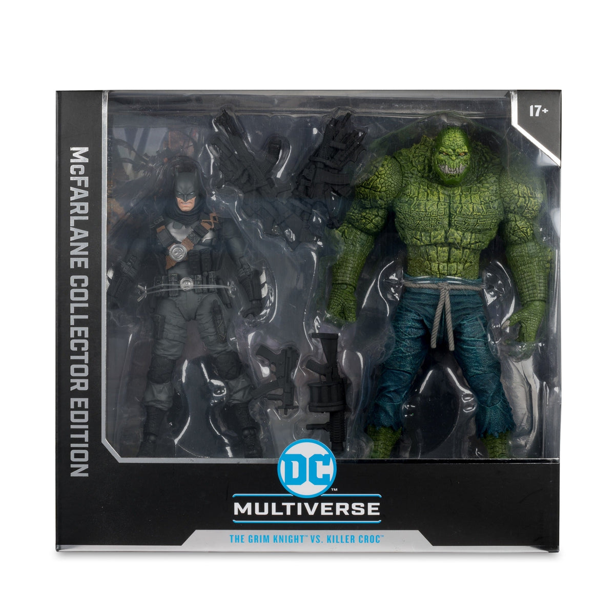 DC Multiverse Collector Edition - Dark Multiverse - The Grim Knight Vs. Killer Croc