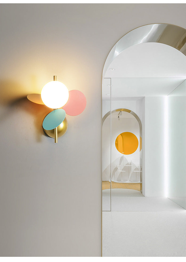 Nordic Macaron Pendant Light Fixture – Creative Glass Dining Room & Living Room Lamp with G9 LED Lighting