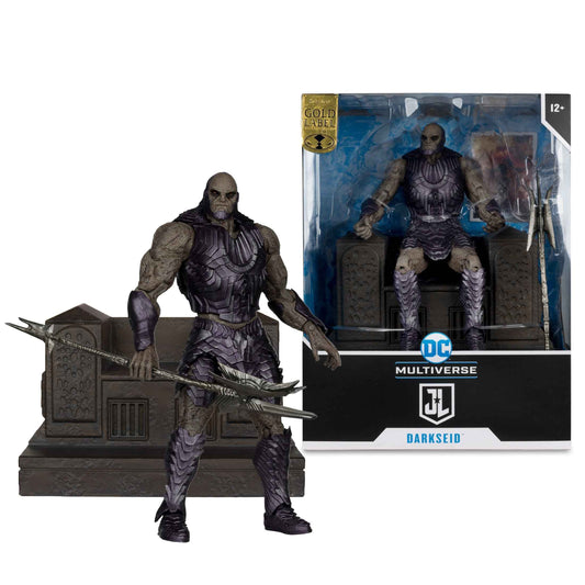 DC COLLECTOR MEGAFIG - DARKSEID WITH ARMOR AND THRONE (ZS JUSTICE LEAGUE)(GOLD LABEL)