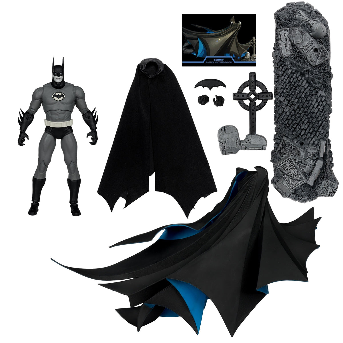 DC Multiverse - Year Two - Batman (Black & White Accent Edition) - Exclusive