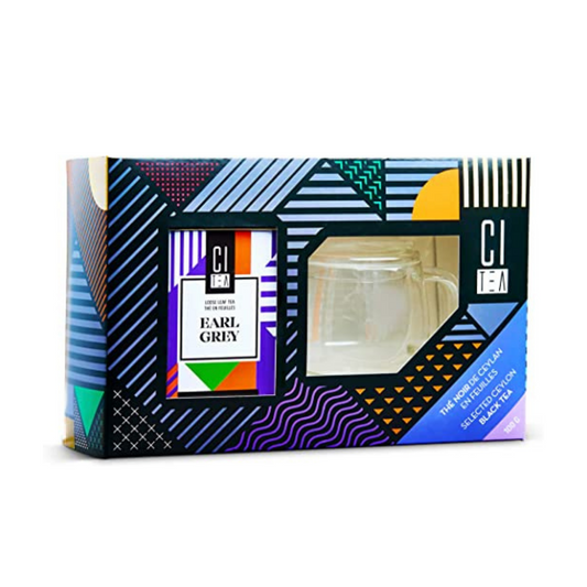Earl Grey Loose Tea & Infusion Teacup Gift Set