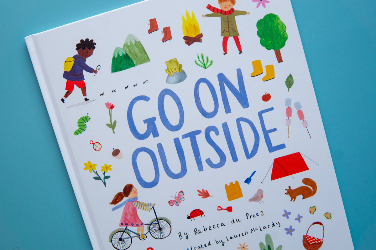 Brown Paper Fox - Go On Outside - Hardcover Picture Book - Canadian Publisher - Ages 3–8