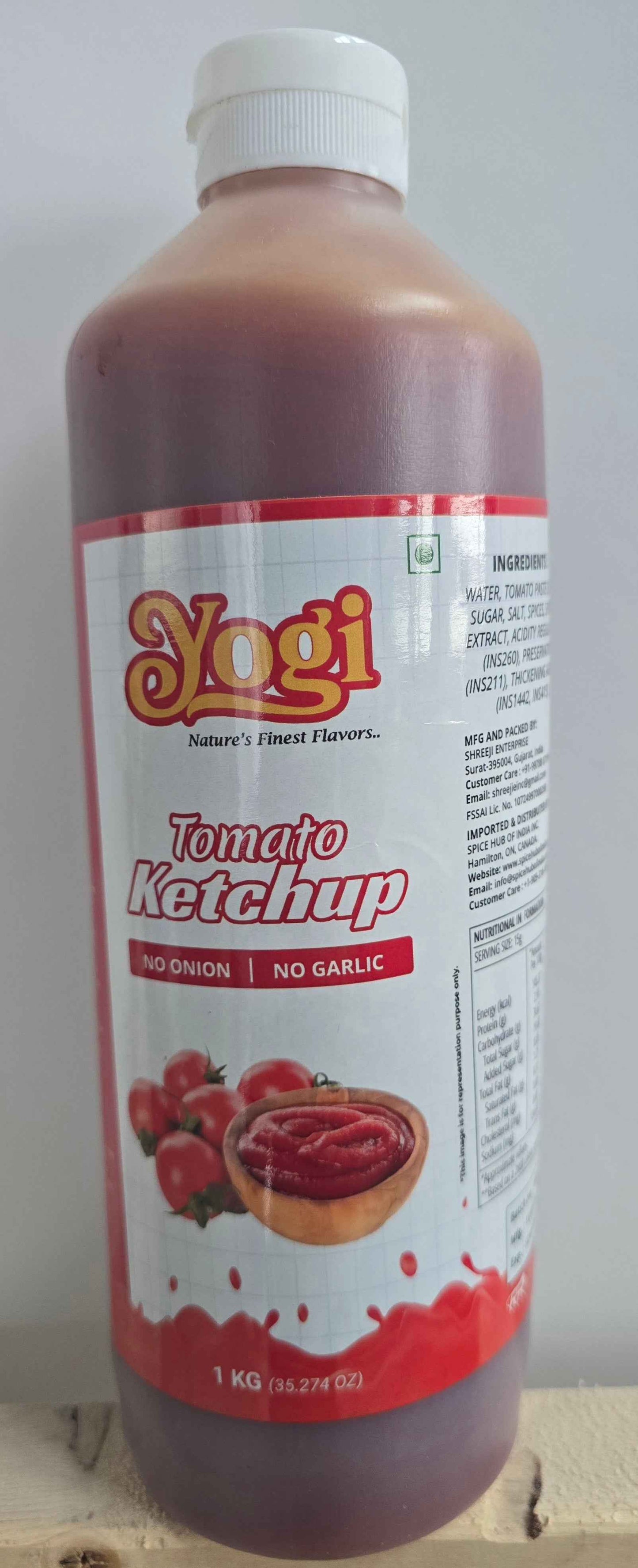 Tomato Ketchup - NO ONION : NO GARLIC
