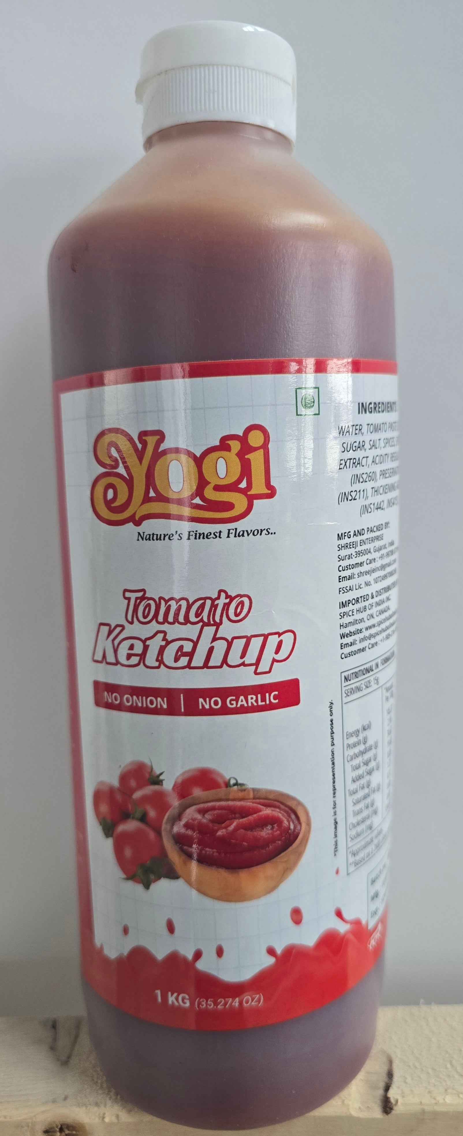 Tomato Ketchup - NO ONION : NO GARLIC
