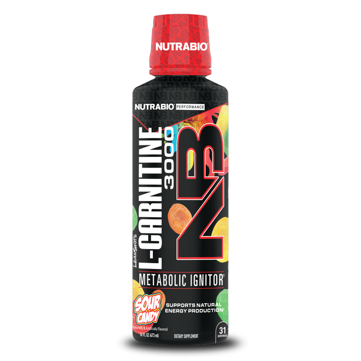 NutraBio Lean Shots - L-Carnitine Liquid Shots