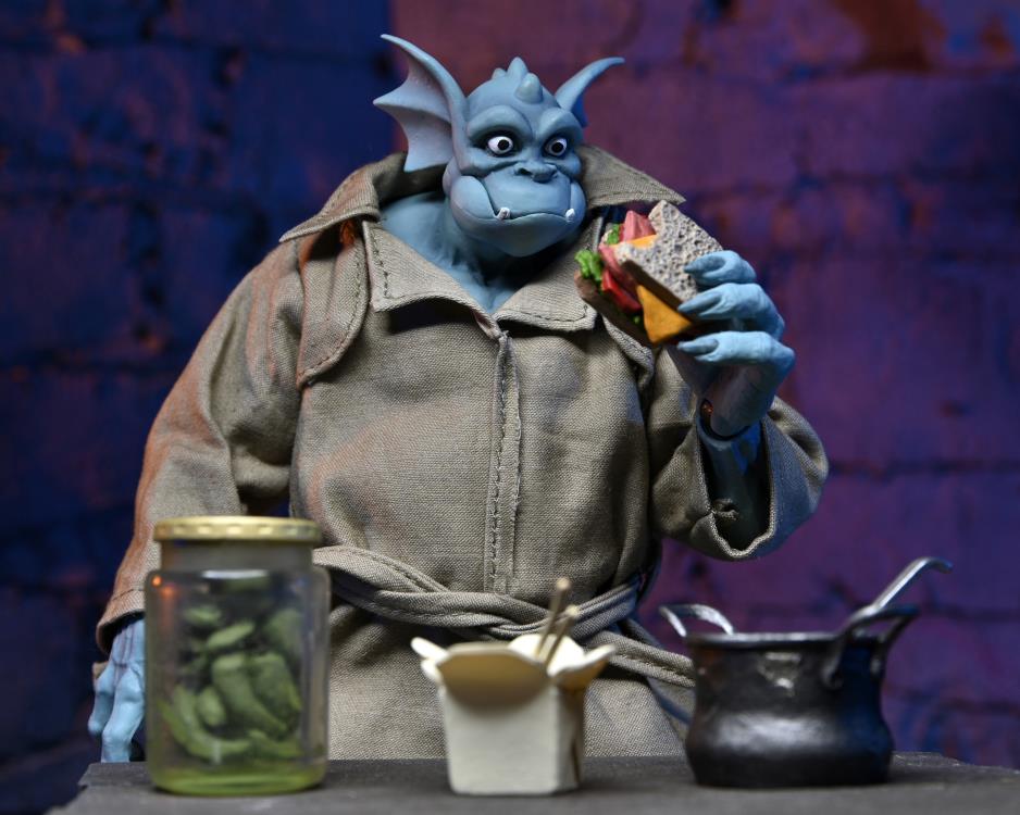 Disney's Gargoyles Ultimate Detective Broadway "Silver Falcon" - With Closed Wings (Opened Box and Sub-Par Packaging)