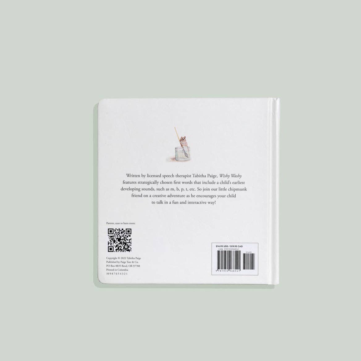 Paige Tate & Co. - Wishy Washy: A Board Book of First Words and Colors - Ages 0–24 Months