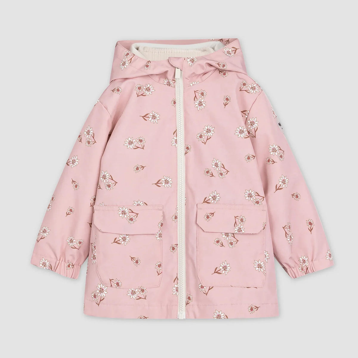 3-in-1 Jacket | Daisy Print on Rose | Miles The Label