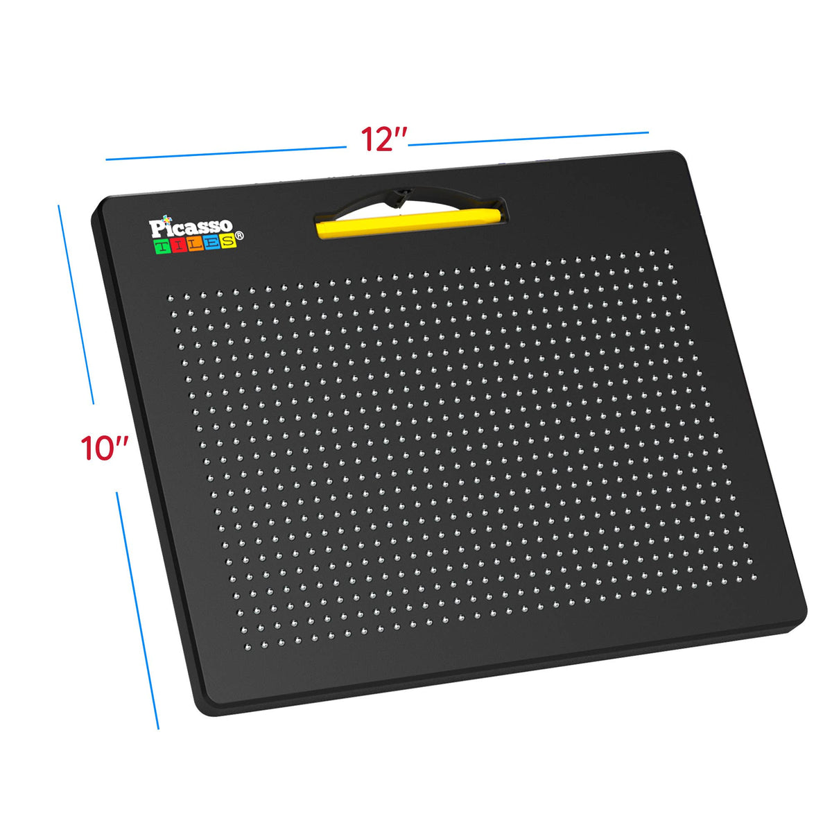 PicassoTiles - PicassoTiles Double-Sided Magnetic Drawing Tablet Pad - Ages 3+