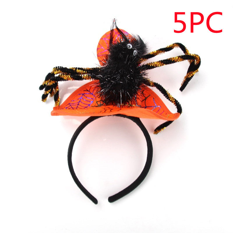 Spooky Halloween Hair Accessories – Festive Headband Costume Prop for Adults & Children