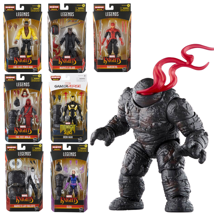 Marvel legends - Marvel Knights Wave -Mindless One BAF - Set of 7