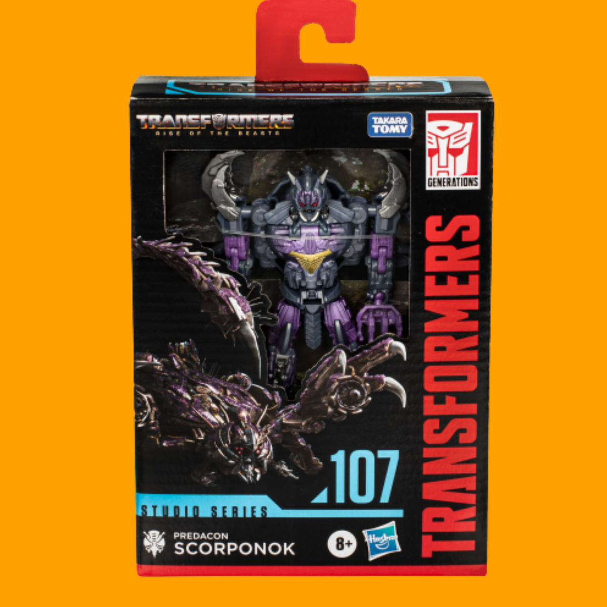 Transformers Studio Series Deluxe - Rise of the Beasts 107 Predacon Scorponok