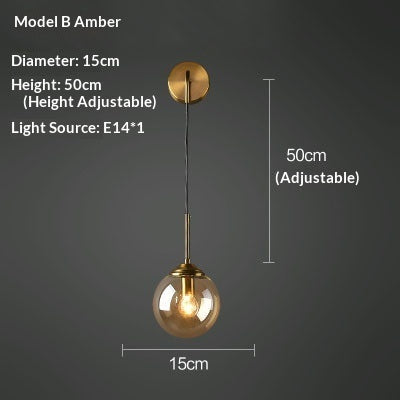 Wall Sconce For The Hallway Or Corridor In Front Of The Mirror