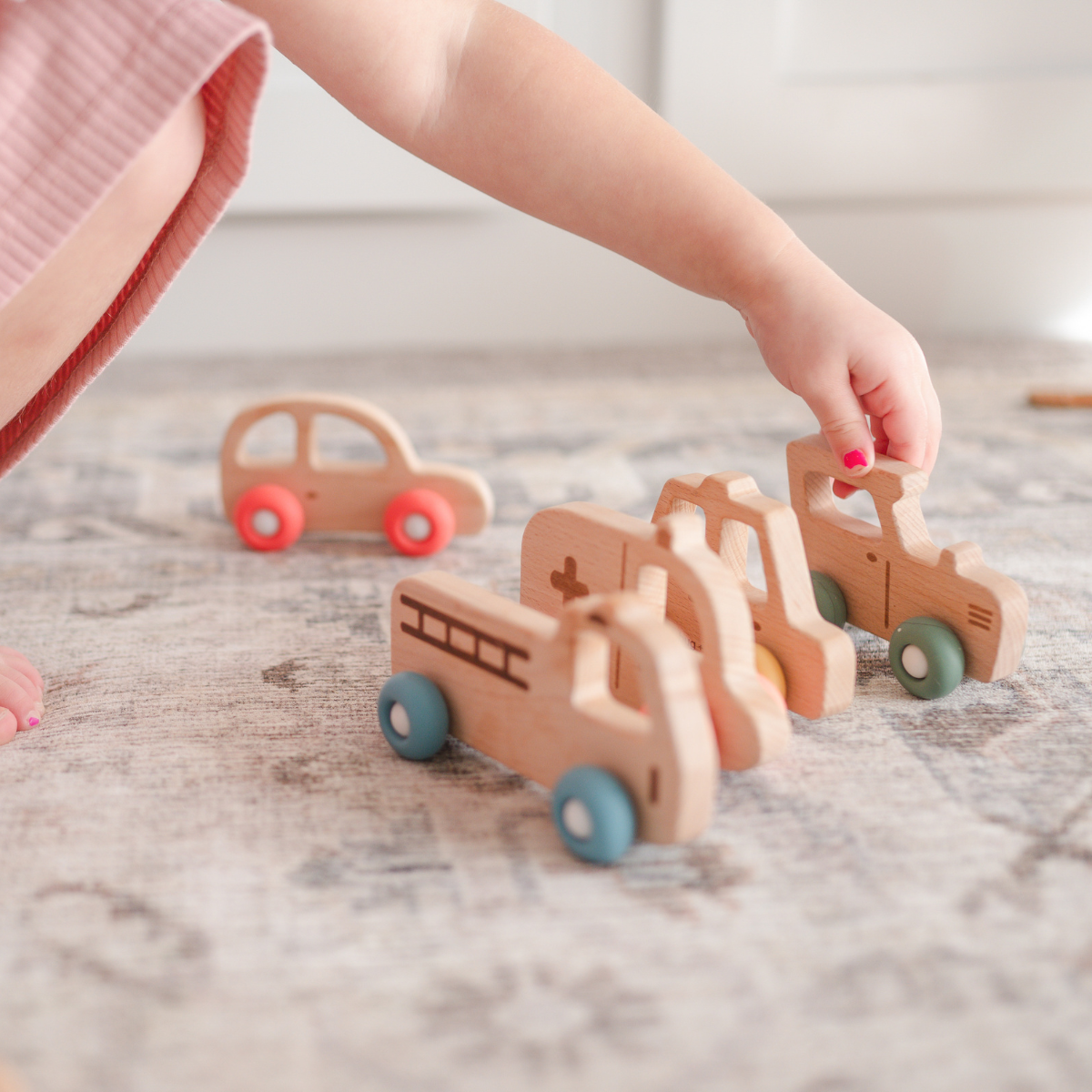 bug + bean kids - Wooden Car Toy - Ages 1+