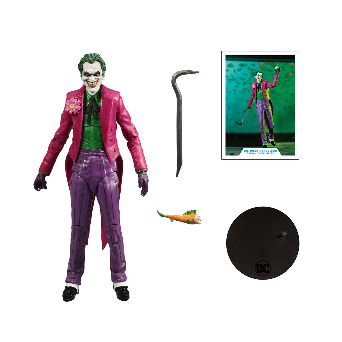 McFarlane Toys - The Joker: The Clown - Death in the Family (Batman: Three Jokers)