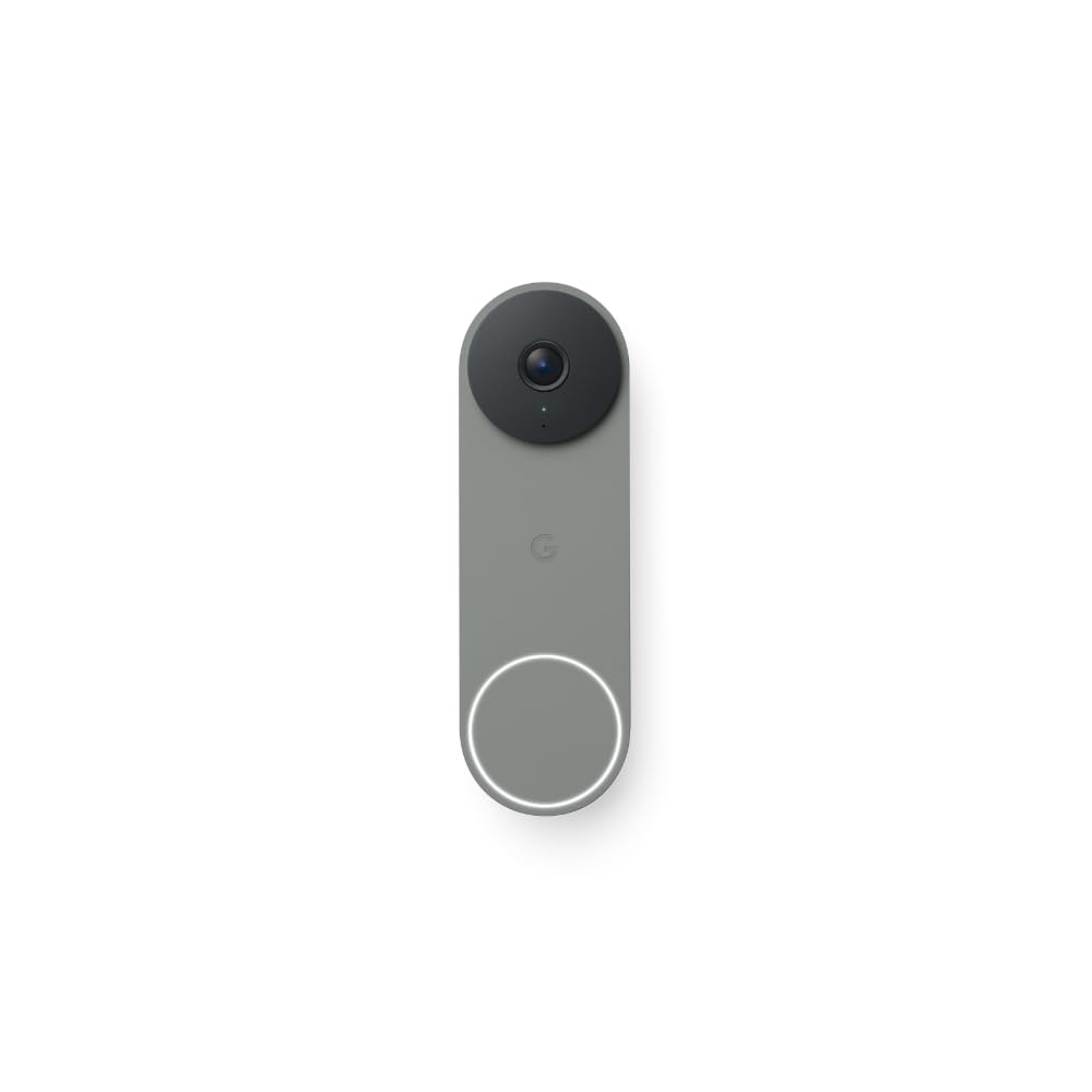 Google Nest Doorbell (Wired, 3rd gen) - 2K Video and Gemini - Hazel 🍁 All In One Marketplace Canada
