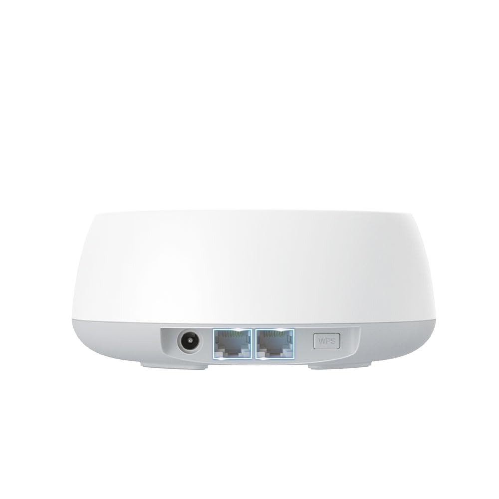 TP-Link Deco 7 BE25 Dual-Band BE5000 WiFi 7 Mesh Wi-Fi System | 4-Stream 5 Gbps, 240 Mhz Channels | Covers up to 4,600 Sq.Ft | 2X 2.5G Ports Wired Backhaul | VPN,MLO, AI-Roaming, HomeShield, 2-Pack 🍁 All In One Marketplace Canada