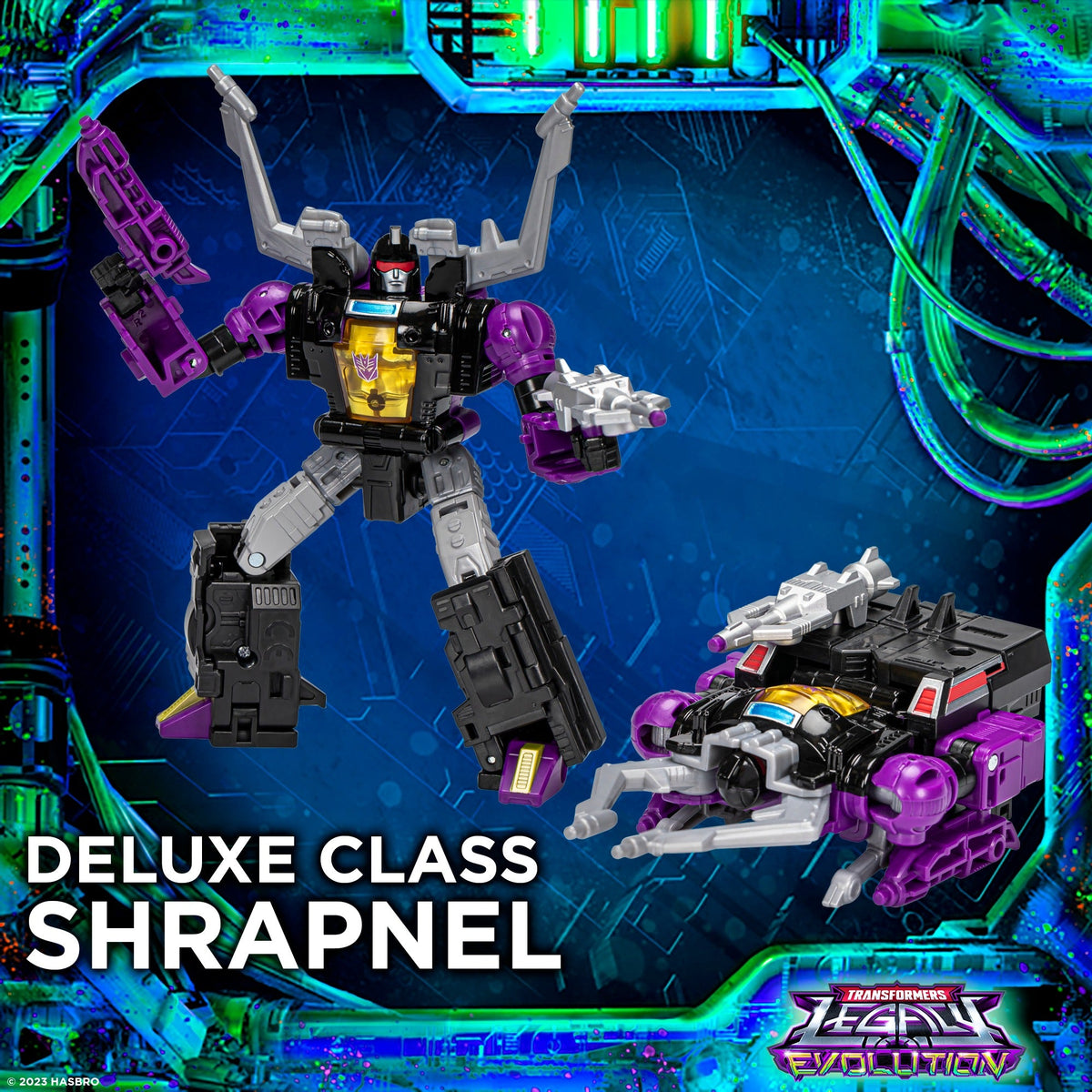 Transformers Legacy Evolution Shrapnel - deluxe class