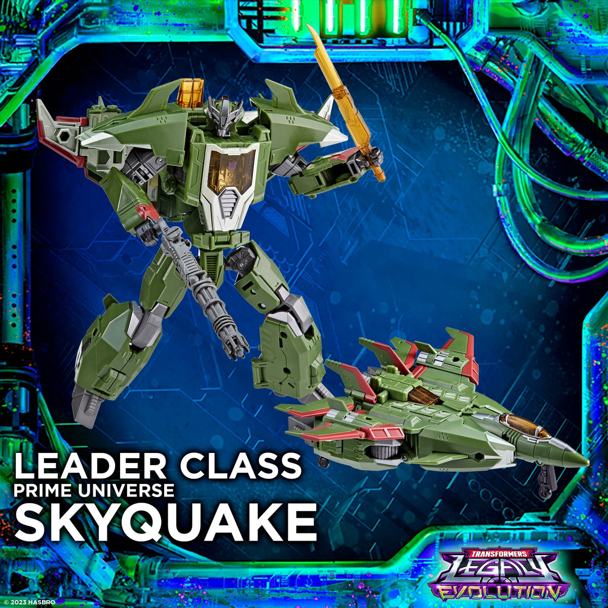Transformers Legacy Evolution Prime Universe Skyquake - Leader class ( Subpar packaging )