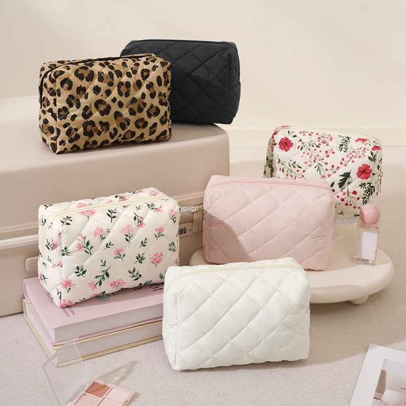 Travel Friendly Compact Cosmetic Bag