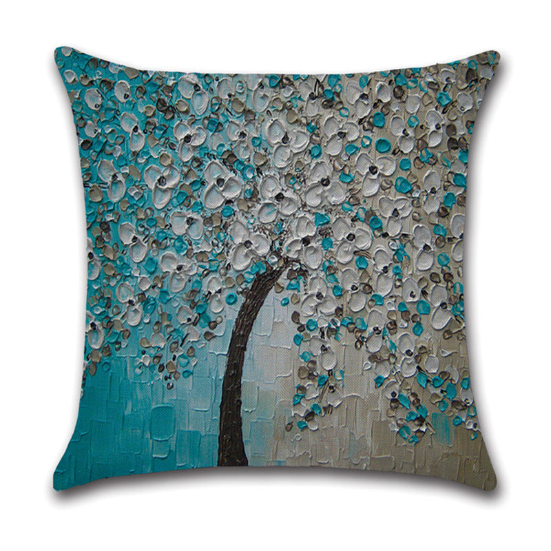 Nature Landscape Throw Pillow Cover – American Country Style Home Décor
