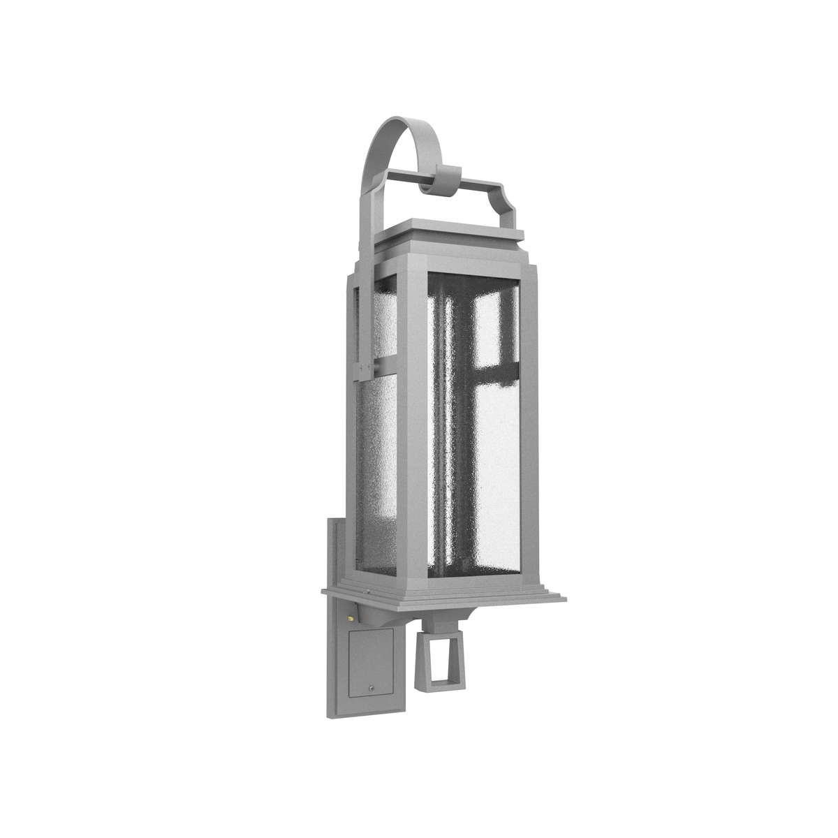 Serie 65e - Luminaire mural extérieur montage vers le haut avec anse format grand - 36504