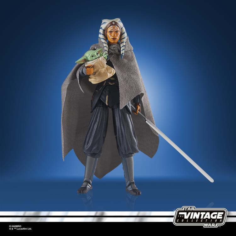 Star Wars: The Vintage Collection Ahsoka Tano & Grogu (The Mandalorian) Two-Pack Exclusive