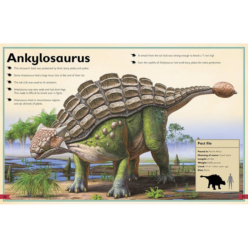 Insight Editions - The Magnificent Book of Dinosaurs - Ages 6+