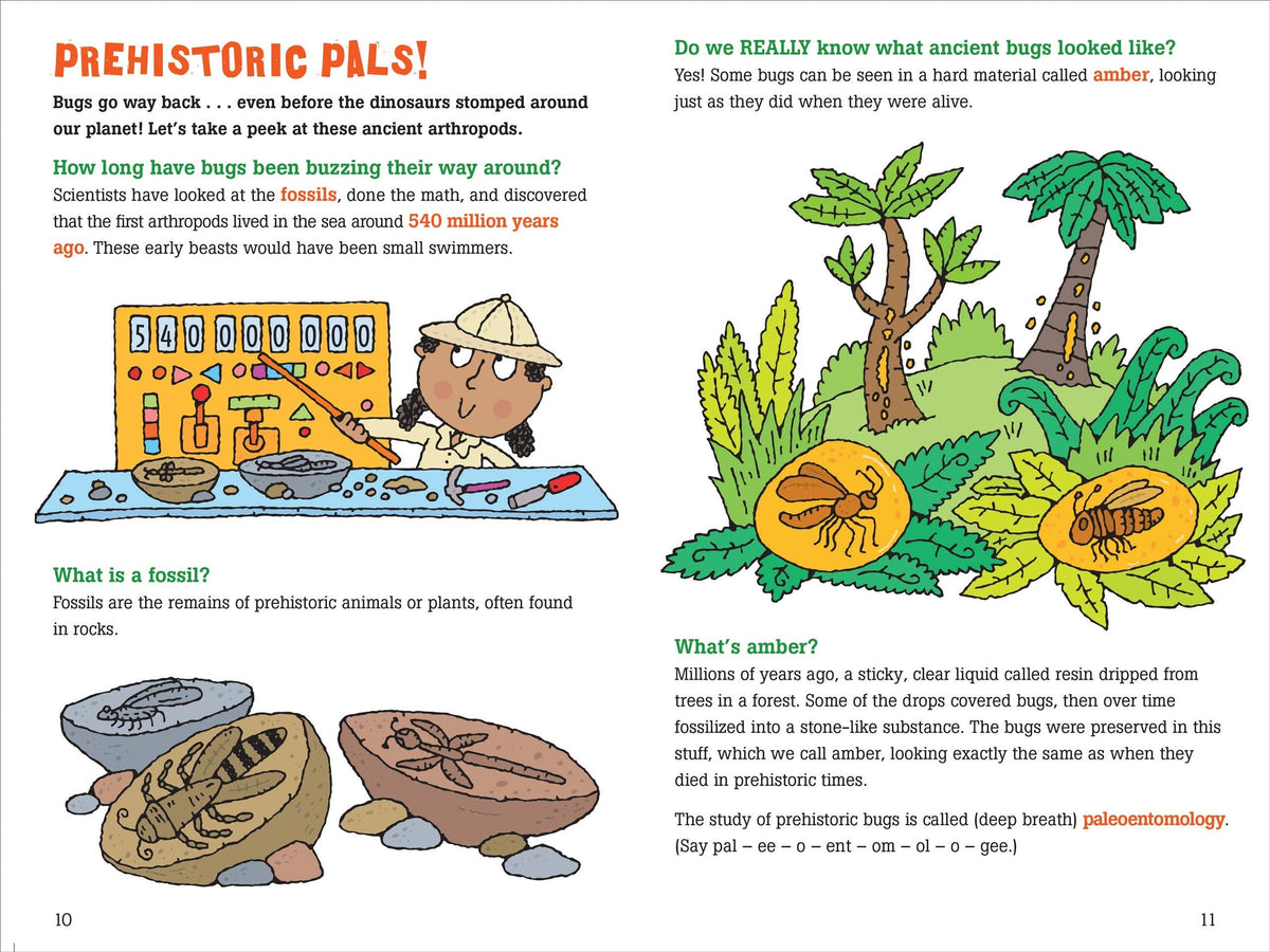 Peter Pauper Press - 100 Questions about Bugs - Ages 7+