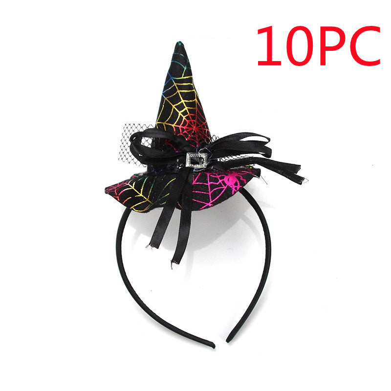 Spooky Halloween Hair Accessories – Festive Headband Costume Prop for Adults & Children